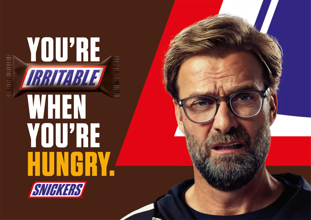 IT’S A DONE DEAL! SNICKERS PARTNER WITH JURGEN KLOPP ON NEW CAMPAIGN ...